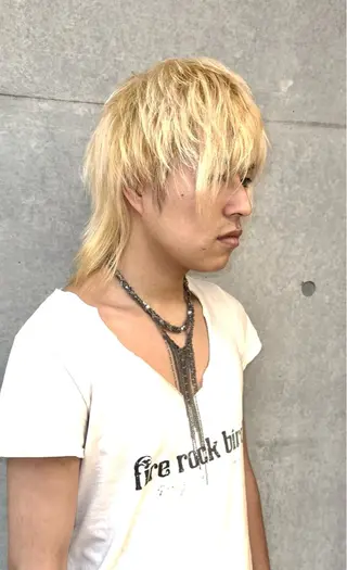 カラー メンズ デザインカラー⭐︎★ 🐆hyoma🐆のヘアスタイル