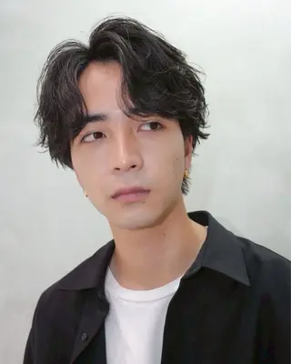 パーマ 原 鉄心のヘアスタイル