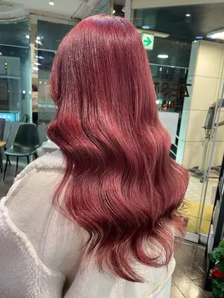 ロング カラー 韓国ヘア🦋 MIYUのヘアスタイル