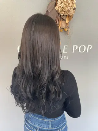 ロング カラー ORANGEPOP所属・🦋山内凪沙🦋 🦄サラサラ艶髪🦄のヘアスタイル