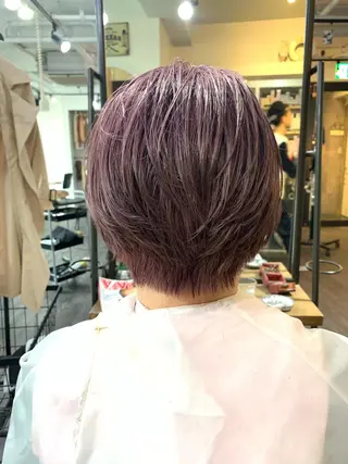 ショート 家田 竜のヘアスタイル