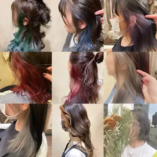 カラー 秋山 桃子のヘアスタイル