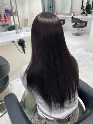 ロング 上品ツヤ/ブラウン タイキ🤎🏹のヘアスタイル