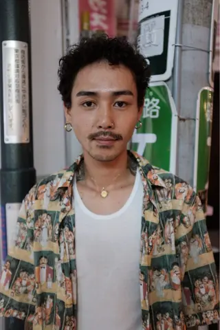 ショート パーマ メンズ メンズスタイリスト リュウジのヘアスタイル