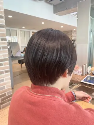 ショート カラー RIHO/愛されモテ /透明感カラーのヘアスタイル