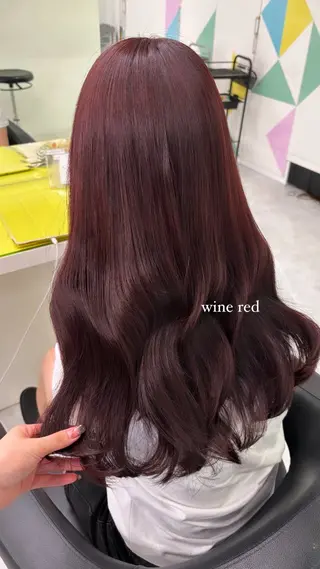 ロング 🎀モテ 暖色🎀のヘアスタイル