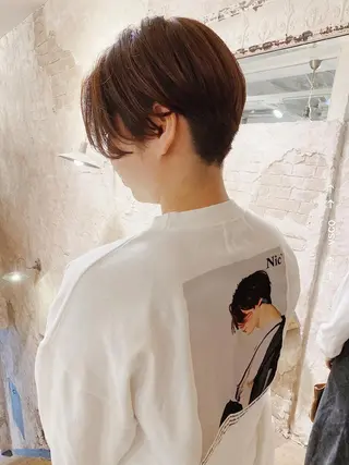 ショート nico 。のヘアスタイル
