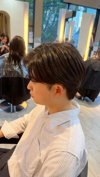 メンズ rinko/メンズ/ ブリーチカラー/栄のヘアスタイル