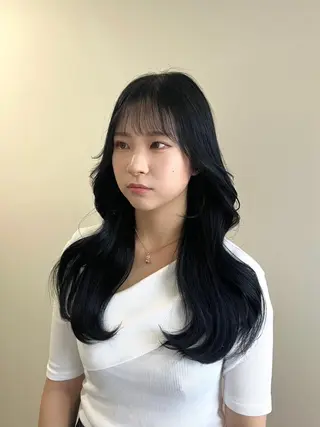 セミロング 店長/レイヤーカット /大東悠生のヘアスタイル