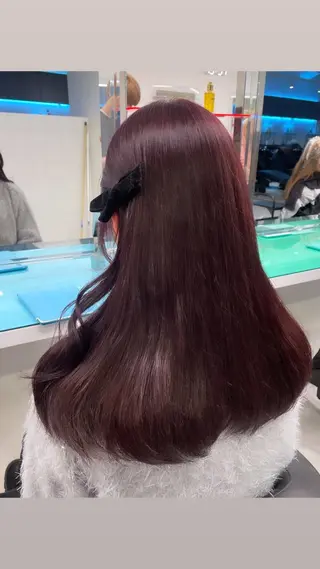 ロング 🎀モテ 暖色🎀のヘアスタイル