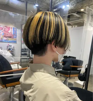 ショート カラー 🪽似合わせカラー RENA.🪽🩶のヘアスタイル