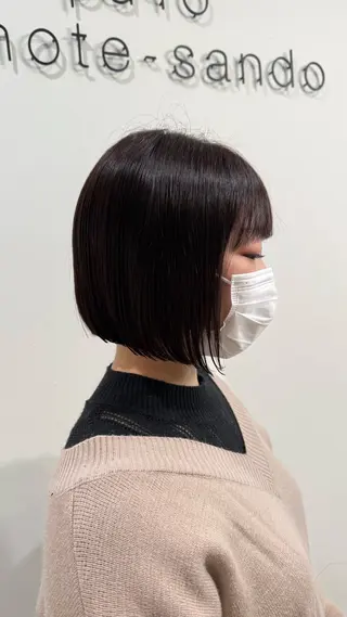 ショート 完全美髪特化pu-ro_omotesando所属・➴➷完全美髪特化➹➶ 黒山憂希のヘアスタイル