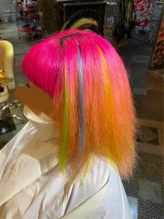 ミディアム カラー ヘアアレンジ Hair Salon ADNESS所属・KOYA コヤのヘアスタイル