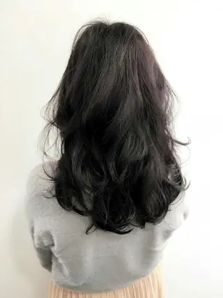 ロング カラー Elsa エルサのヘアスタイル