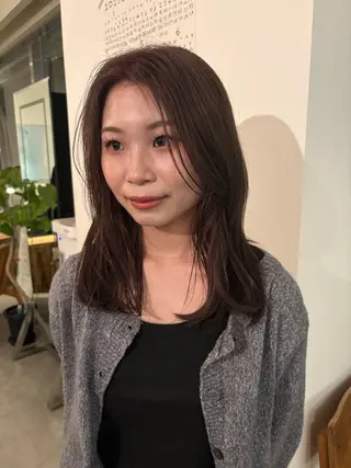 セミロング Dreap chikakoのヘアスタイル