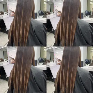 ロング プルエクステ 🖤MIYUのヘアスタイル