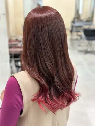 ロング カラー 🤍透明感カラー🤍 Moeのヘアスタイル