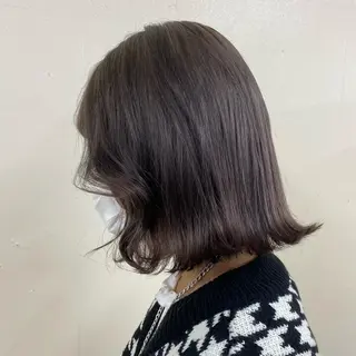 ミディアム パーマ ヘアアレンジ 💕上野美容師☁ ブリーチ💖サワのヘアスタイル