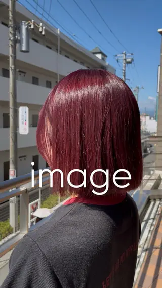 カラー organic  mind所属・松本 菜花のヘアスタイル