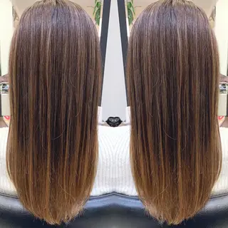 ロング カラー 伊藤 裕貴のヘアスタイル