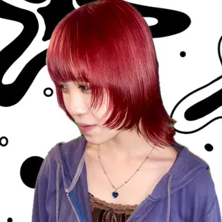 ショート カラー hair salon　丹tan所属・Rena✴︎トレンド ×スタンダードMIXのヘアスタイル