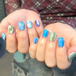 ネイル shine'an fuka🌿🫧のネイルデザイン