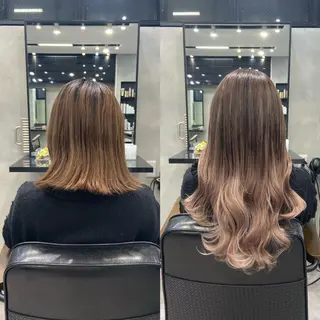 ロング カラー ヘアアレンジ ar+ ❤︎ maiのヘアスタイル