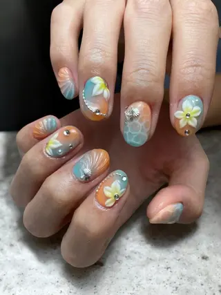 ネイル MiMi NAIL TOKYO所属・Hisaka Mikiのネイルデザイン