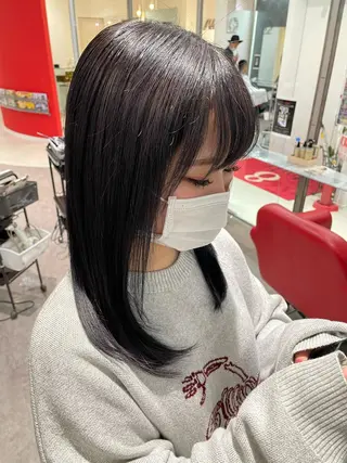 ロング カラー be flot所属・髪質改善/大阪守口市 🐣Ria‪🐣のヘアスタイル