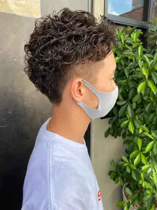 ショート 【扉gate】野崎 英幸のヘアスタイル