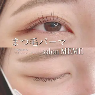 マツエク・マツパ salon MEMEのマツエク・マツパデザイン