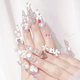 ネイル YuKi【韓国ネイル ワンホン 長さだし】のネイルデザイン