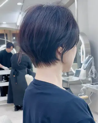 ショート カラー i.+sapporo所属・ショート/レイヤー /札幌/小山内のヘアスタイル