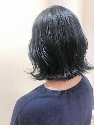 ミディアム カラー happiness西大寺店所属・ショートショートボブ うるはのヘアスタイル