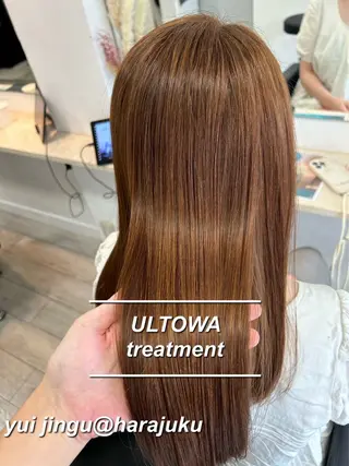 セミロング カラー パーマ ヘアアレンジ メンズ ワット 原宿のヘアスタイル