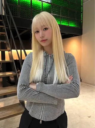 ロング DEAN名駅店所属・🖤エクステ/ハイト ーン/KANNA🖤のヘアスタイル