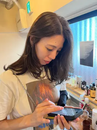 カラー 伊藤　由季 603号室のヘアスタイル