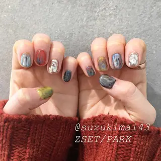 ネイル 【似合わせ提案】鈴木 舞のネイルデザイン