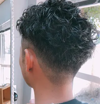 ショート パーマ メンズ TACCA所属・伊藤 佳代子のヘアスタイル