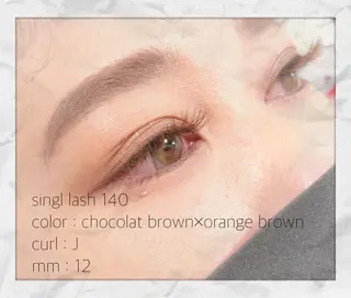 ショート カラー パーマ ネイル マツエク・マツパ Ray+beauty 中央橋店 岩永のマツエク・マツパデザイン