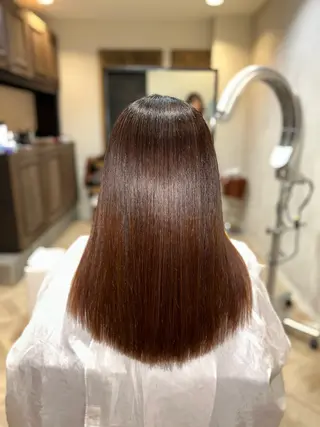 セミロング ALLICIANT塚口店所属・髪質・頭皮改善専門 stylstつかさのヘアスタイル