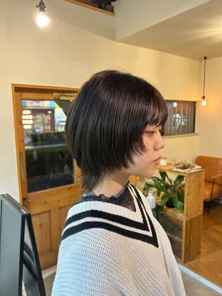 ショート カラー 物井 南帆 （ものいみほ）のヘアスタイル