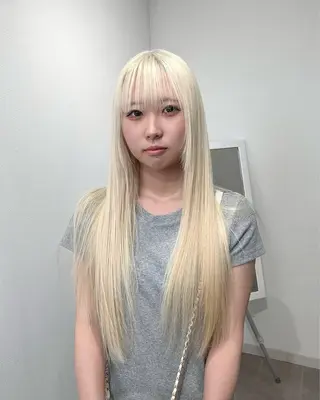 ロング カラー 韓国ヘア🇰🇷 RYOTAのヘアスタイル