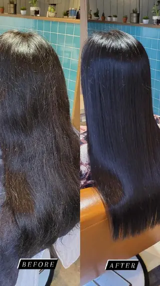 ロング パーマ alushe 岡 陽子のヘアスタイル