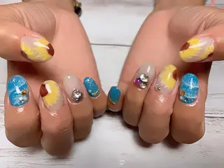 ネイル 菅野 愛花のネイルデザイン