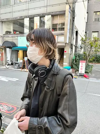 ショート パーマ メンズ ショート/パーマ/ カラー/FUKOのヘアスタイル