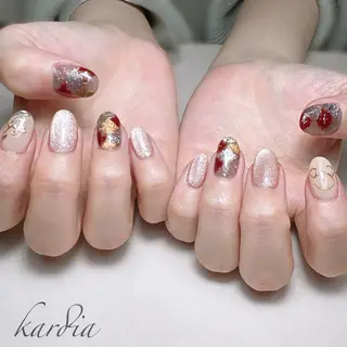 ネイル καρδιά -ｶﾙﾃﾞｨｱ-のネイルデザイン