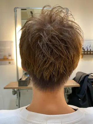 ショート もとき ゆいなのヘアスタイル