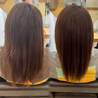 セミロング Agu hair 粉河のヘアスタイル