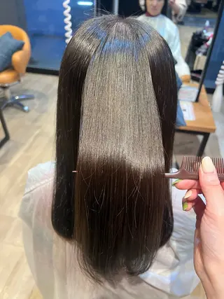 ロング マツエク/透明感 カラー🤍ゆうのヘアスタイル